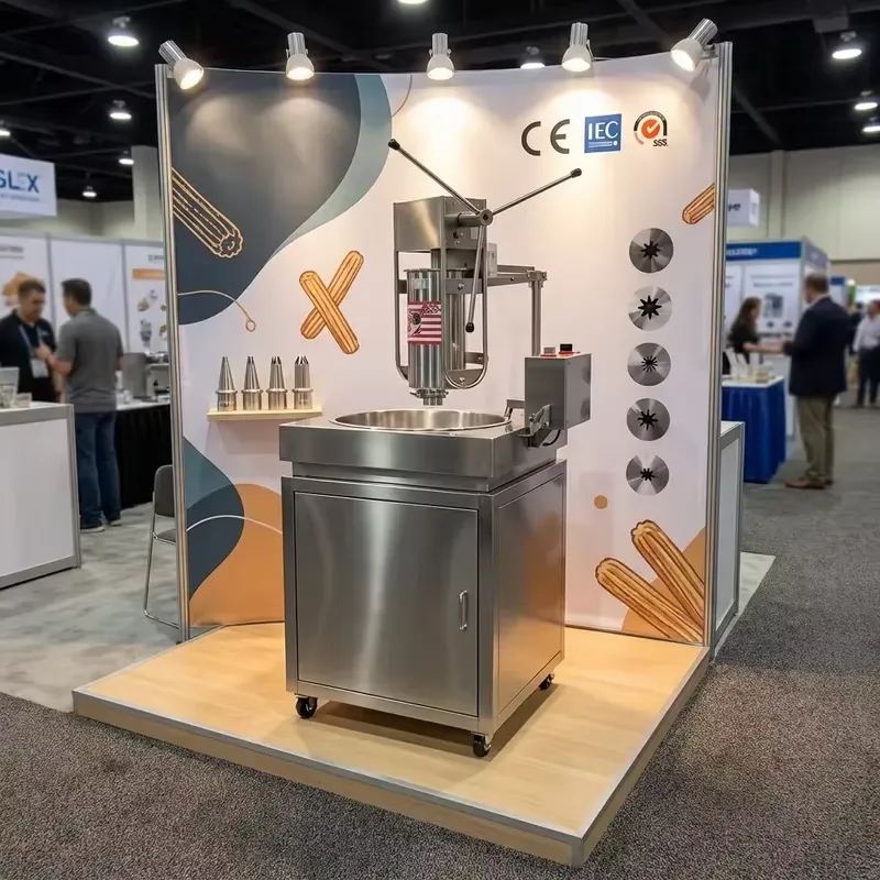 Commercial Kitchen Equipment - 30L Electric Churro Machine Professional Spanish
