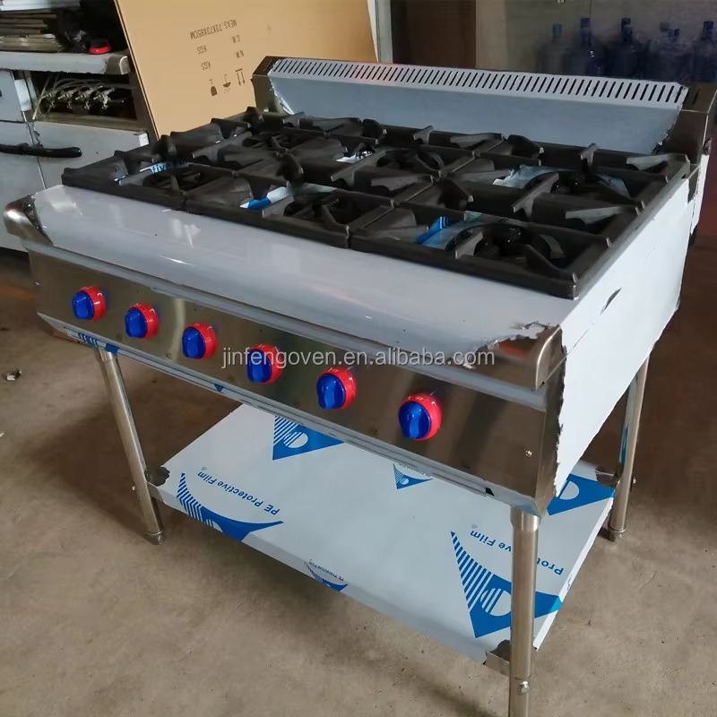 Commercial Kitchen Equipment - Commercial Kitchen Equipment Professional 6 burner