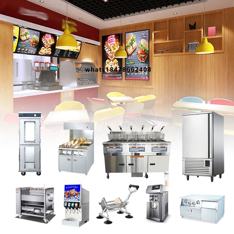 Commercial Kitchen Equipment - CHEFMAX Commercial Kfc Mcdonalds Burger Restaurant