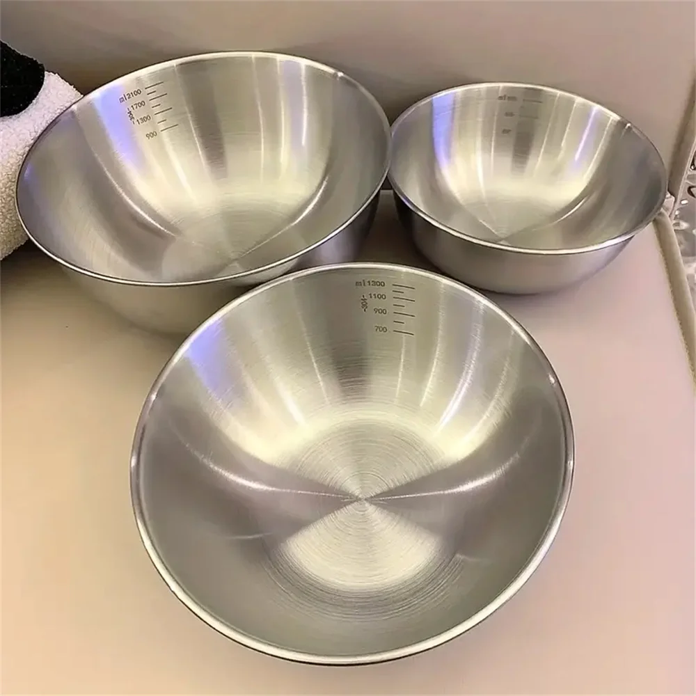 Commercial Kitchen Organization - 1-3 Stainless Steel Bowl Set with