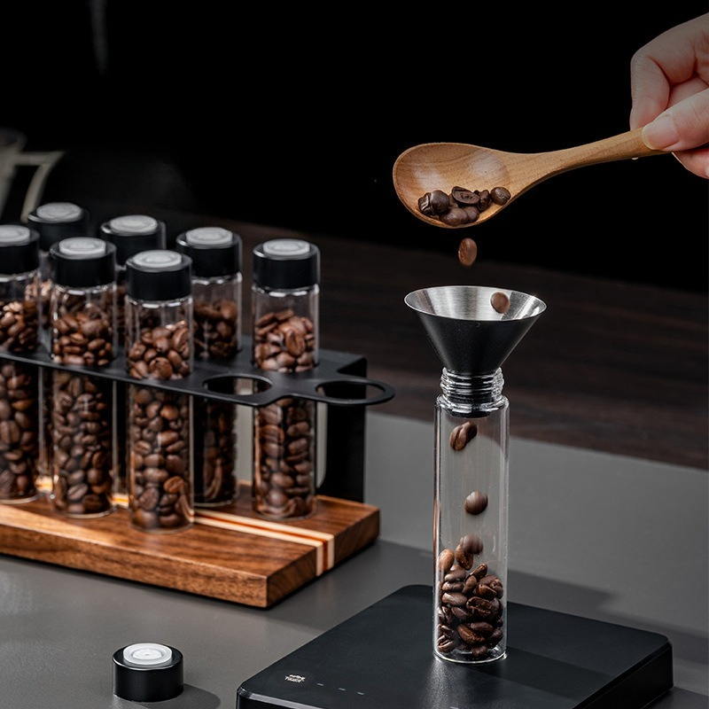 JUSTINLAU Glass Coffee Bean St - Commercial Kitchen Organization recension och pris