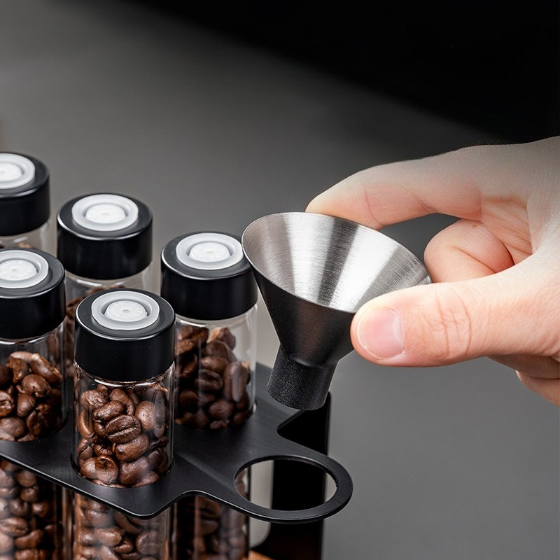 JUSTINLAU Glass Coffee Bean St - Commercial Kitchen Organization recension och pris