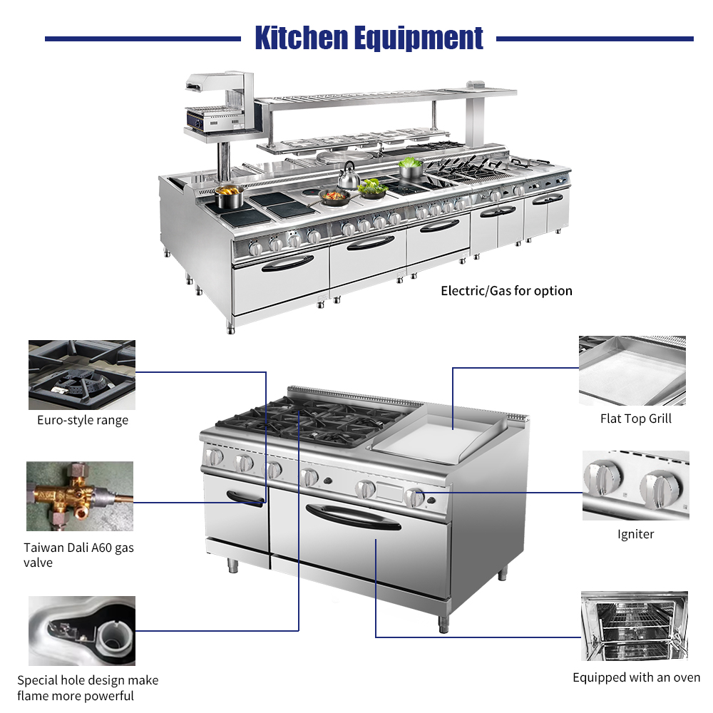 Premium Hotel Restaurant Kitch - Commercial Kitchen Equipment recension och pris