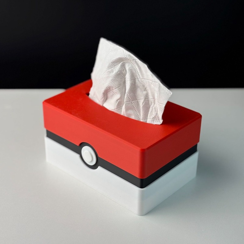 Cartoon Poke  Ball Tissue Box  - Commercial Kitchen Utensil Organizer recension och pris