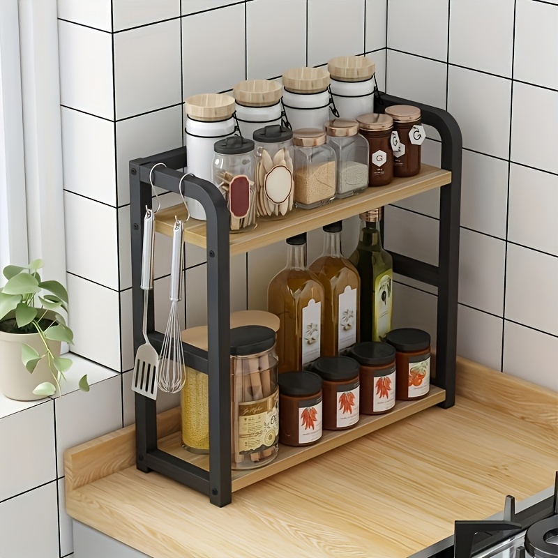 1pc 2-Tier Rustproof Metal Cou - Commercial Kitchen Shelving recension och pris