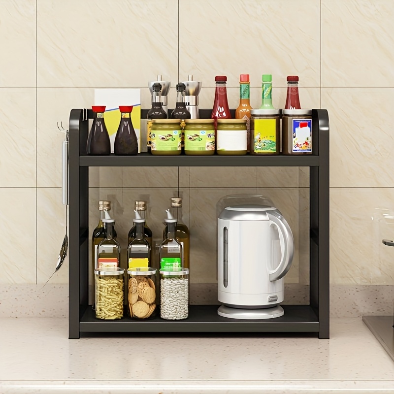 1pc 2-Tier Rustproof Metal Cou - Commercial Kitchen Shelving recension och pris