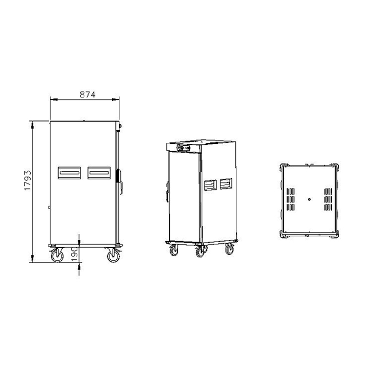 Digital 11 Trays Commercial In - Commercial Kitchen Warmer recension och pris
