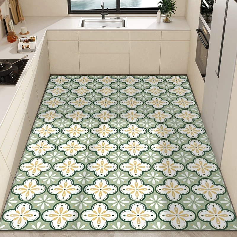 Kitchen Carpet PVC Waterproof  - Commercial Kitchen Tile recension och pris