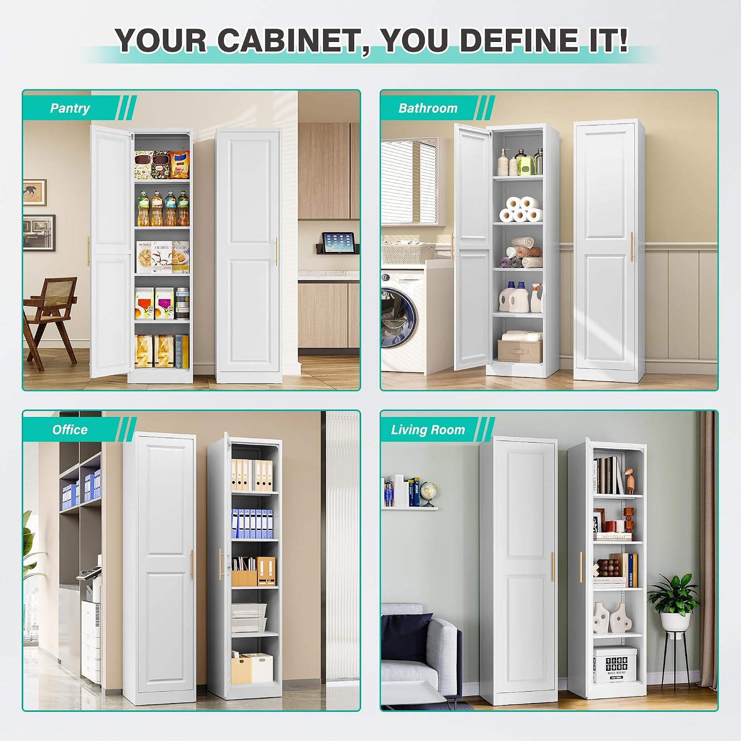 Tall Narrow Storage Cabinet Wi - Commercial Kitchen Organization recension och pris