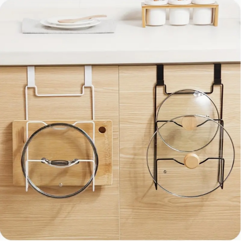Hanging Pot Lid Rack for Cupbo - Commercial Kitchen Shelving recension och pris
