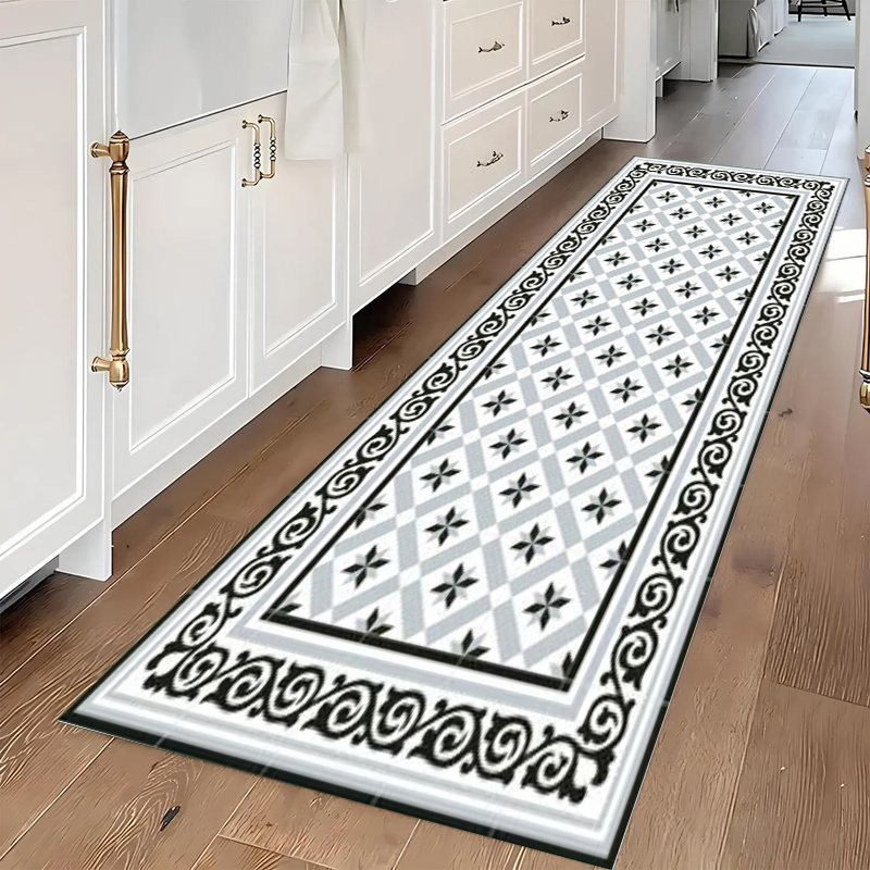 Blue and Grey Geometric Tile P - Commercial Kitchen Tile recension och pris